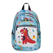 Tahticmer Dinozor Su Yeşili 5-6-7 Yaş Ortopedik Unisex Anaokul Sırt Çantası