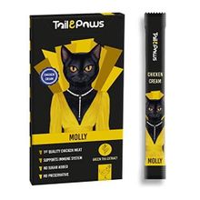 Tail Paws 20x15 gr Molly Tavuklu Şekersiz Sıvı Kedi Ödülü