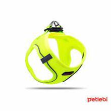 Tailpetz Air-Mesh 32 36 cm Neon Sarı XS Küçük Irk Köpek Göğüs Tasması