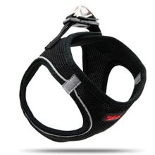 Tailpetz Air-Mesh Harness Small Siyah Köpek Göğüs Tasması