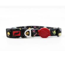 Tailpetz Space Boo Collar Kilitli 30-50 cm 30 mm Siyah Köpek Boyun Tasması