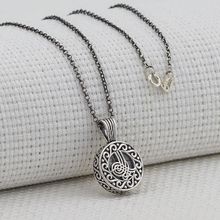 Takıhan Cevşeni Kebir Dualı Osmanlı Tuğralı Gümüş Kadın Kolye