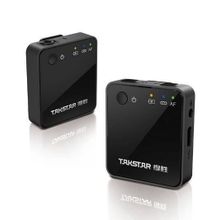 Takstar V1 Tek Kişilik Kablosuz 2.4 Ghz Yaka Video Mikrofonu