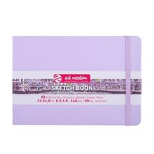 Talens 140 gr 21x14,8 cm 80 Yaprak Art Creation Pastel Violet Kapak Eskiz Defteri