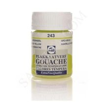 Talens 243 Greenish Yellow 16 ml Cam Şişe Guaj Boya