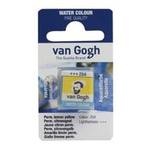 Talens 254 Van Gogh Permanent Lemon Yellow Tablet Sulu Boya
