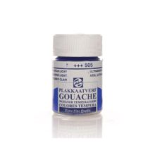 Talens 505 Ultramarine LT 16 ml Cam Şişe Guaj Boya