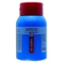 Talens 572 Primary Cyan 750 ml Akrilik Boya