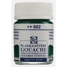 Talens 602 Deep Green 16 ml Cam Şişe Guaj Boya