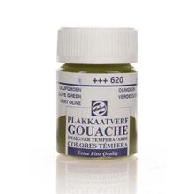 Talens 620 Olive Green 16 ml Cam Şişe Guaj Boya