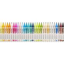 Talens Ecoline Brush Pen 30 Renk İlave Renkler Fırça Uçlu Çizim Kalemi Seti