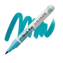 Talens Ecoline Brush Pen 522 Turquise Blue Fırça Uçlu Çizim Kalemi