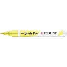 Talens Ecoline Pastel Yellow Fırça Uçlu Sulu Boya Kalemi