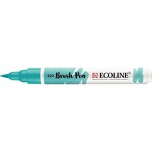 Talens Ecoline Turquoise Blue Fırça Uçlu Sulu Boya Kalemi