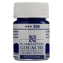 Talens Gouache Jar 16 ml Ultramarine Dp. Boya