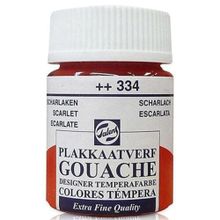 Talens No:334 16 ml Kırmızı Guaj Boya