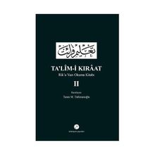Ta’lim-i Kıraat - Rik’a Yazı Okuma Kitabı 2 - Turan M. Türkmenoğlu