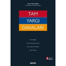 Tam Yargı Davaları - Seçkin Yayınevi