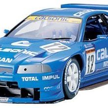 Tamiya 1/24 Calsonic GT-R (R34) Plastik Araba Maket Kiti