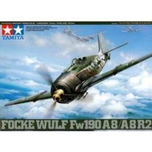 Tamiya 1/48 Focke-Wulf FW190 A-8-A-8 R2 Plastik Uçak Maket Kiti