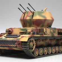 Tamiya 1/48 Ger.Flakpanzer IV Wirbelwind Plastik Tank Maket Kiti