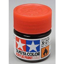 Tamiya X-27 10 ML Clear Red Parlak Akrilik Boya