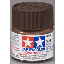 Tamiya X-9 10 ML Brown Parlak Akrilik Boya