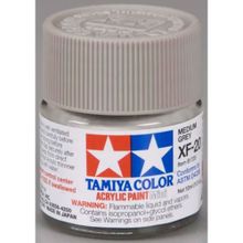 Tamiya XF-20 10 ML Medium Grey Mat Akrilik Boya