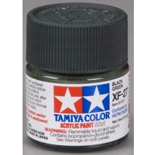 Tamiya XF-27 10 ML Black Green Mat Akrilik Boya
