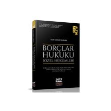 Tan Tahsin Zapata - 2023 Borçlar Hukuku Özel Hükümler Konu Anlatımı Altın Seri