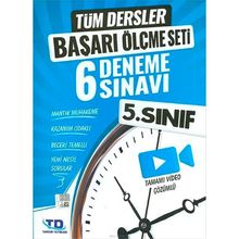 Tandem Yayınları 5. Sınıf Tüm Dersler Başarı Ölçme Seti 6 Deneme Sınavı