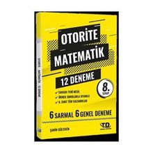 Tandem Yayınları 8. Sınıf LGS Otorite Matematik 12 Deneme
