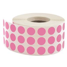 Tanex 10 mm 5000'Li Pembe Nokta Etiket