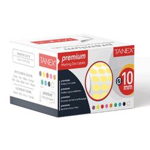 Tanex 10 mm 5000'Li Sarı Nokta Etiket