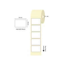 Tanex 60x40x40 mm Eco 1000'li Termal Etiket