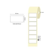 Tanex 80x40x40 mm Eco 1000'li Termal Etiket