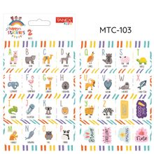 Tanex MTC-103 Öğretici Harf Okul Etiketi