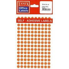 Tanex OFC-127 Mıx Color 50 Adet 10'lu Poşet Ofis Etiketi