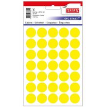 Tanex OFC-131 Flo Sarı 175 Adet Ofis Etiketi
