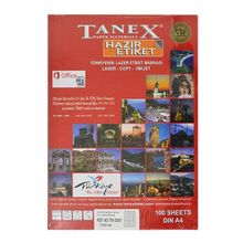 Tanex TW-2055 37x24 mm 100 Adet Laser Etiket