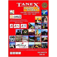 Tanex TW-2222 105x25 mm Lazer Etiket
