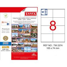 Tanex TW-2374 105x74 mm 100 Sayfa Laser