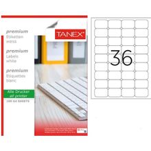 Tanex tw-2453/2036 45x30 Laser Etiket