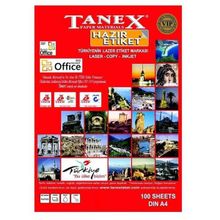 Tanex Yuvarlak Kenar Lazer A4 63.5x38.1 mm Laser Etiket