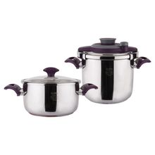 Tantitoni Powercook Mor 4 lt.+7 lt. Düdüklü Tencere