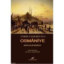 TARIH-I EDEBIYAT-I OSMANIYE ABDÜLHALIM MEMDUH - ÖZCAN AYGÜN