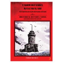 Tarihi İstanbul Manzaraları-Yetişkinler için Boyama Kitabı Cinius Yayınları