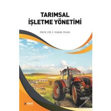 Tarımsal İşletme Yönetimi - İ. Hakkı İnan
