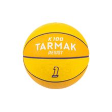 Tarmak K100 1 Numara Sarı Mini Çocuk Basketbol Topu