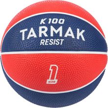 Tarmak K100 Mavi Turuncu 1 Numara Mini Çocuk Basketbol Topu